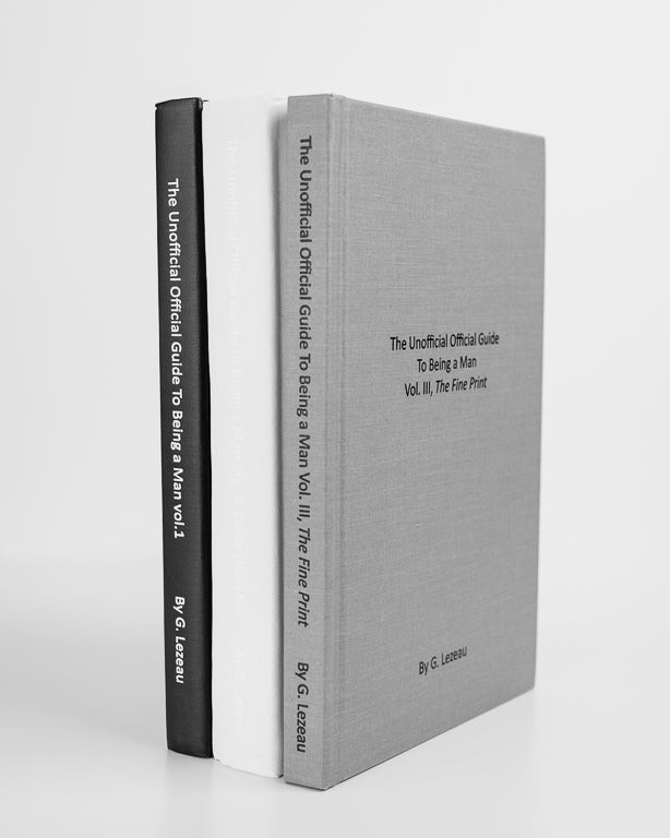 The Unofficial Official Guide To Being a Man Vol. II, Carte Blanche